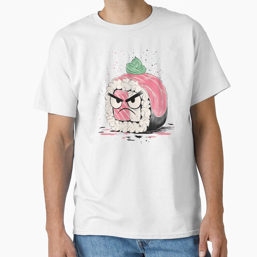 Grumpy Sushi by HRSCreates T-Shirts, Hoodie, Sweatshirt | BlankRebels.com (Image 1)