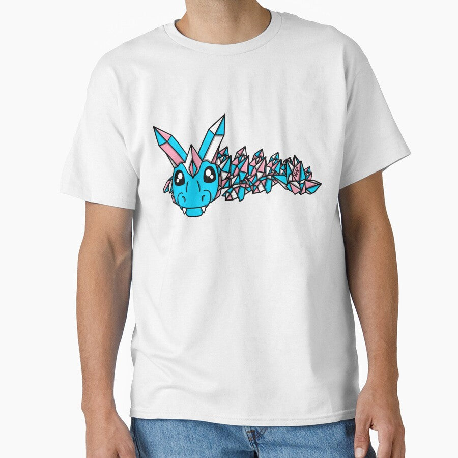 Transgender Pride Crystal Fidget Dragon by SentABear T-Shirts, Hoodie, Sweatshirt | BlankRebels.com (Image 1)
