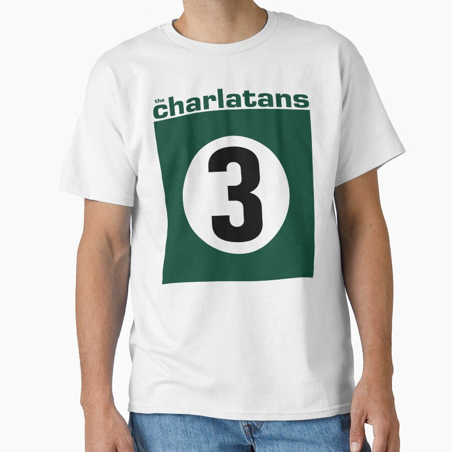 The Charlatans, 3, Up To Our Hips, Some Friendly, Tellin' Stories, Vintage, Britpop by ElasticaShirts T-Shirts,... (Image 1)