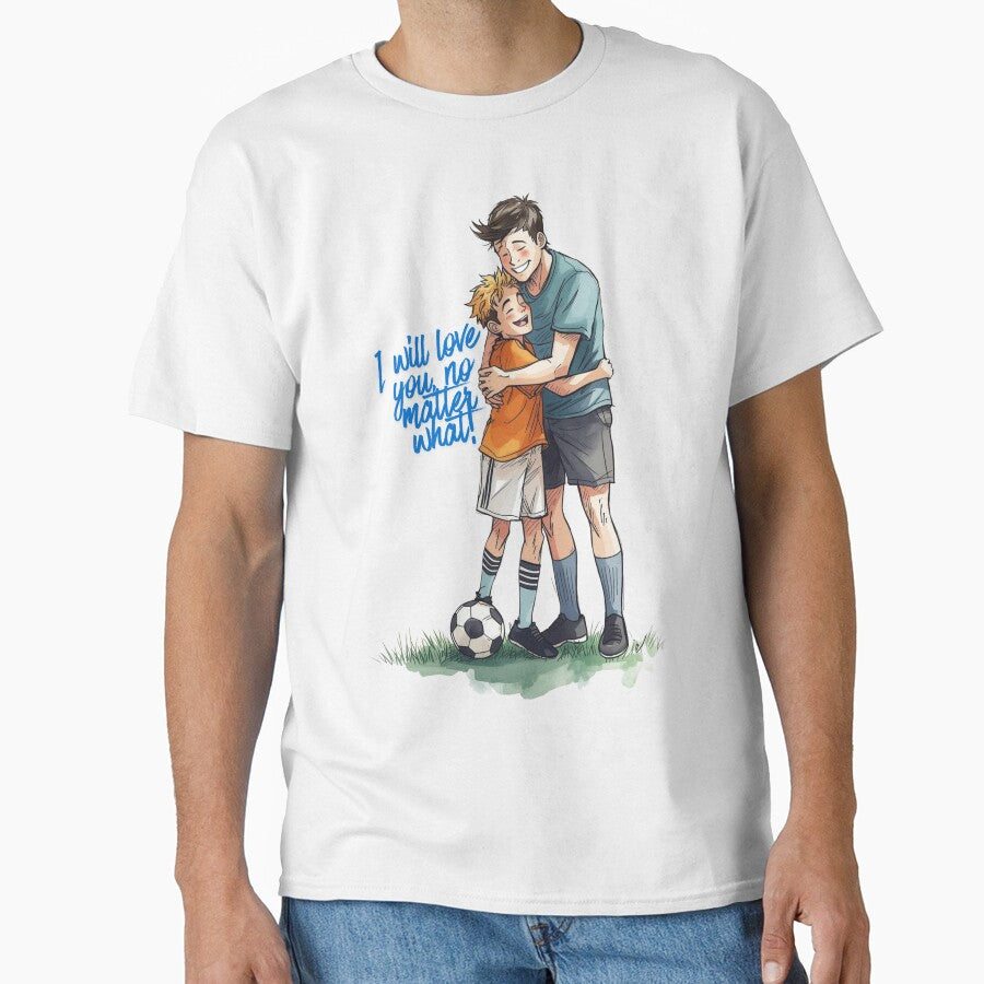 Father and Son Hug | I Will Always Love You No Matter What | Football Family by smitke