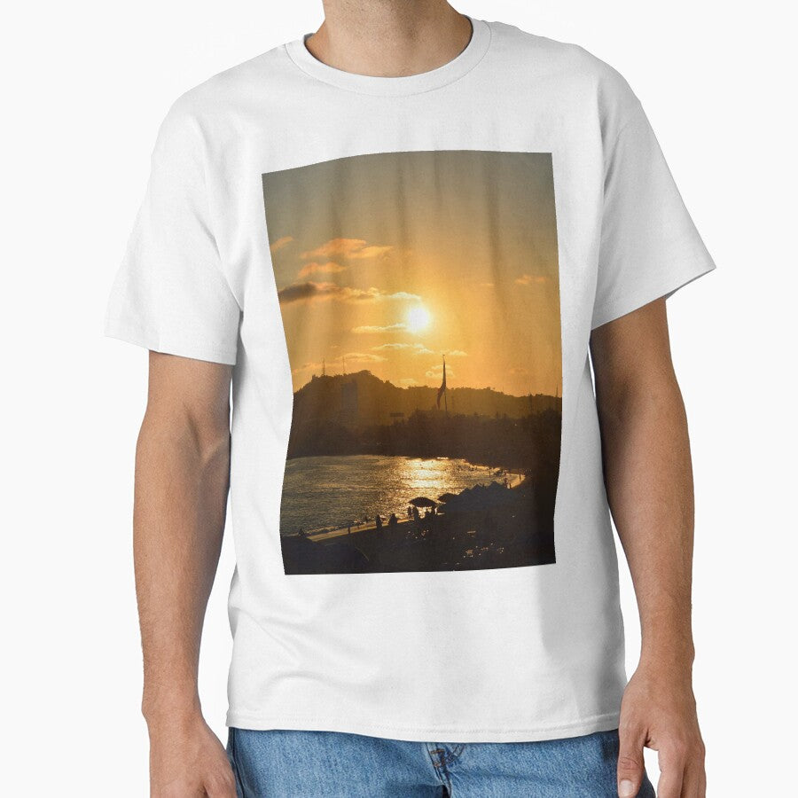 Sunset painting, Sunset Artwork, Acapulco Sunset by danaJG T-Shirts, Hoodie, Sweatshirt | BlankRebels.com (Image 1)