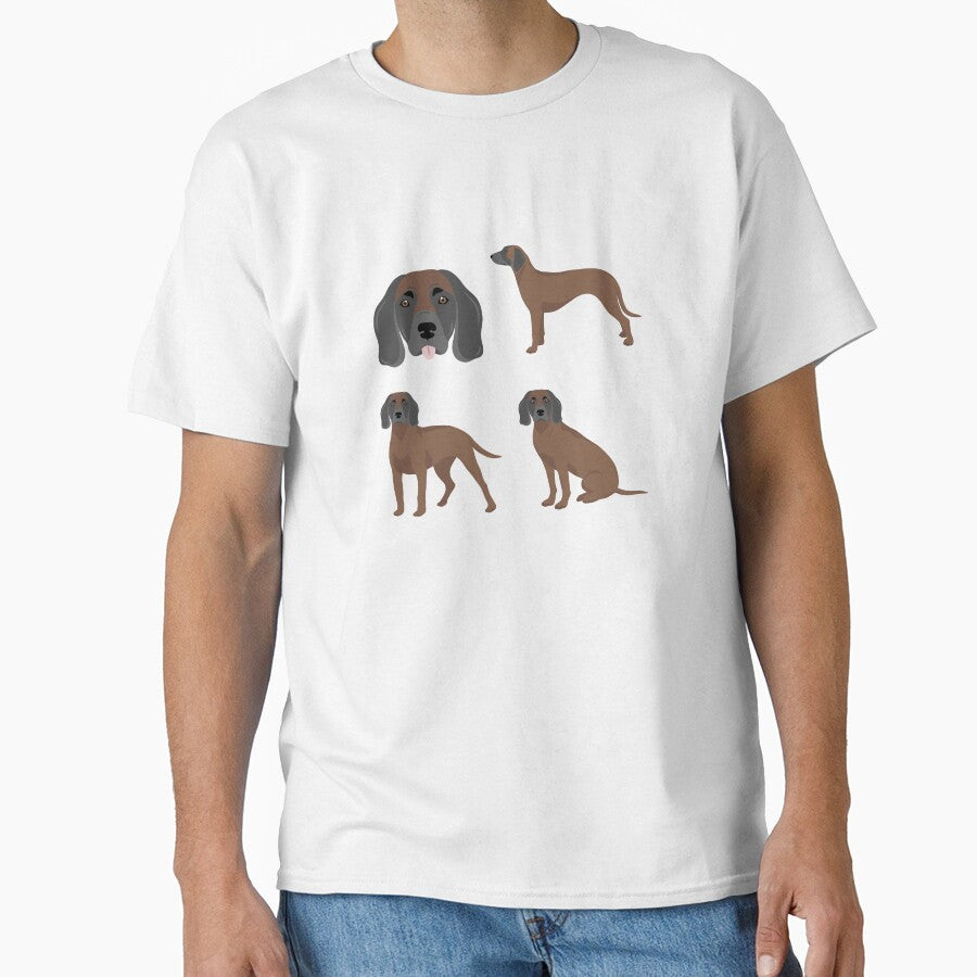 Brown Bavarian Mountain Hound Dog by TheAnimalZ00 T-Shirts, Hoodie, Sweatshirt | BlankRebels.com (Image 1)