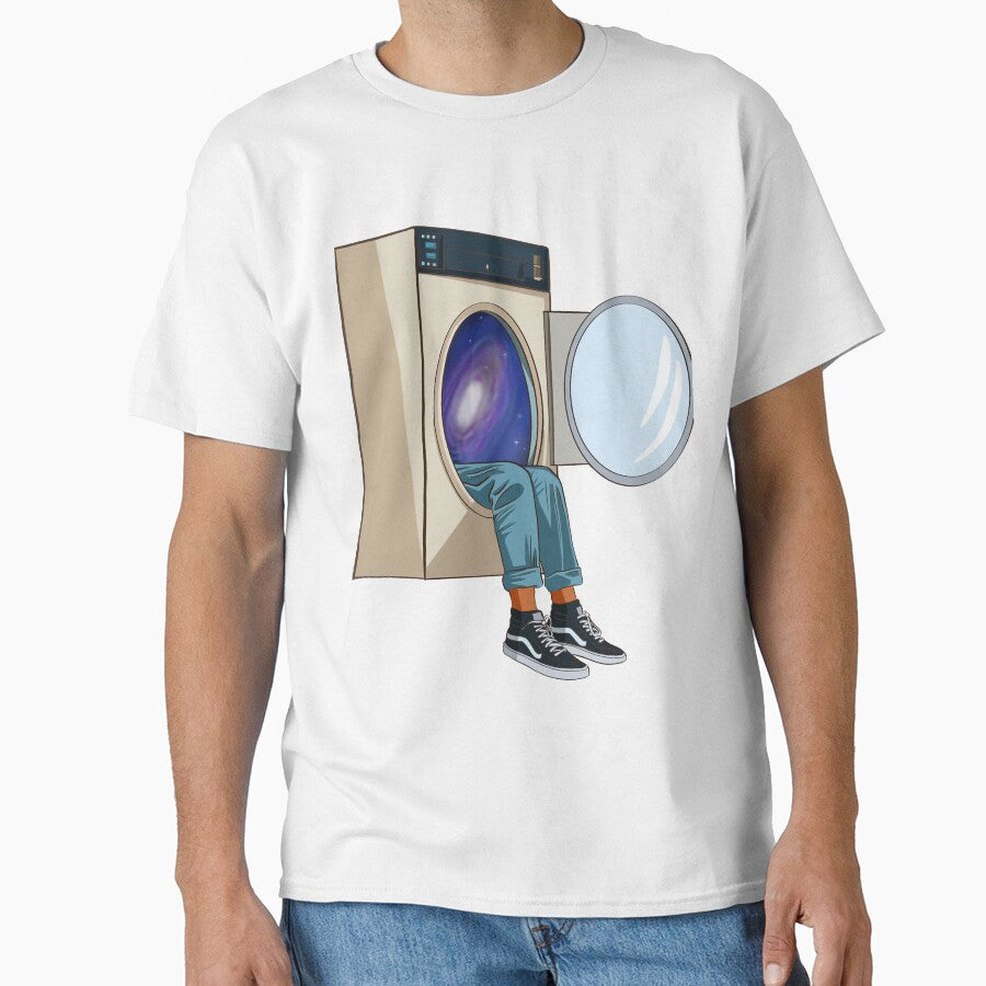 Space World In Washer by skeierleber4327 T-Shirts, Hoodie, Sweatshirt | BlankRebels.com (Image 1)