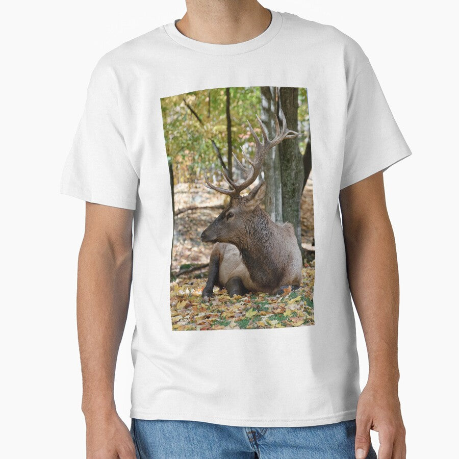 Elk -male by Tracey  Dryka T-Shirts, Hoodie, Sweatshirt | BlankRebels.com (Image 1)