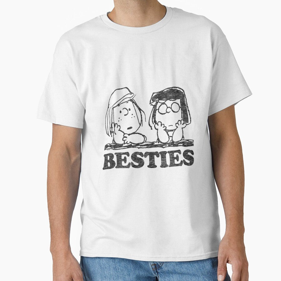 Peanuts  Marcie Peppermint Patty Besties by donadomayle7