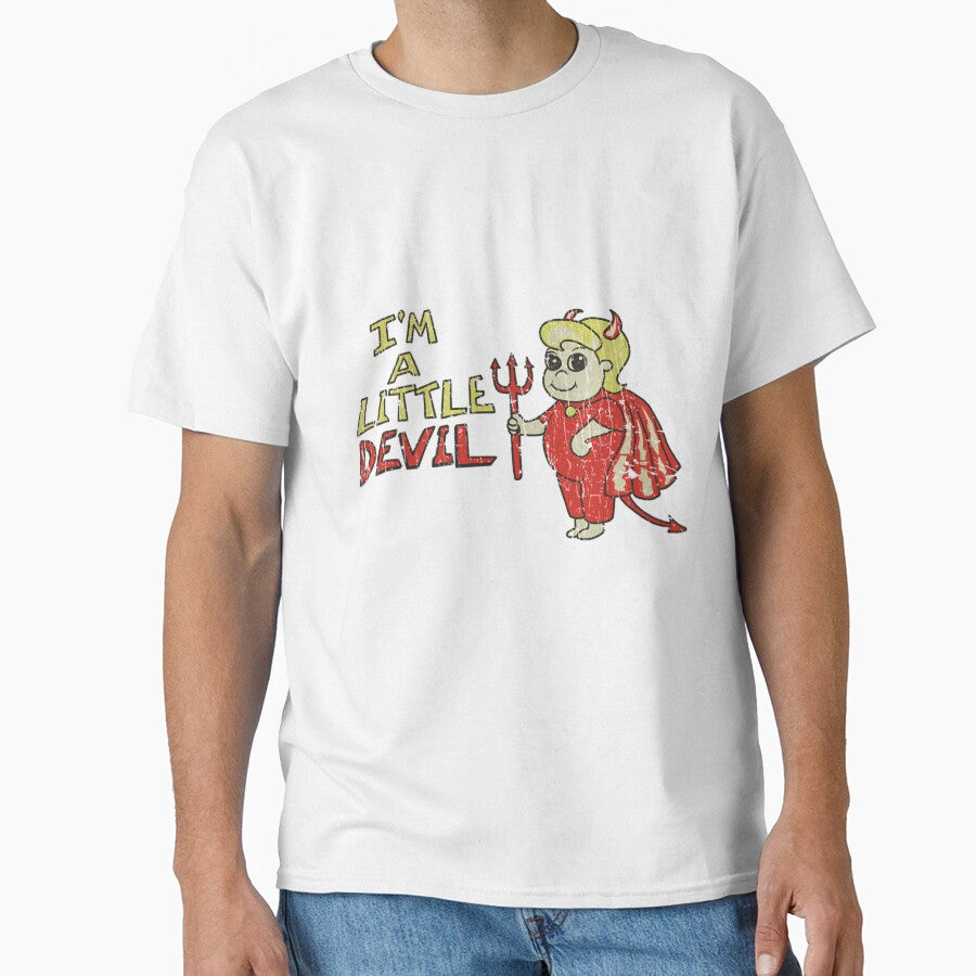 I'm a Little Devil – Retro Mischief Cartoon Style 1976 by BrittanyDRaino