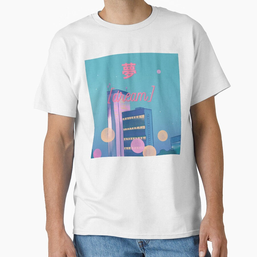 Yume 夢 Dream Anime 90s Japanese Kawaii by mimosadesigns T-Shirts, Hoodie, Sweatshirt | BlankRebels.com (Image 1)