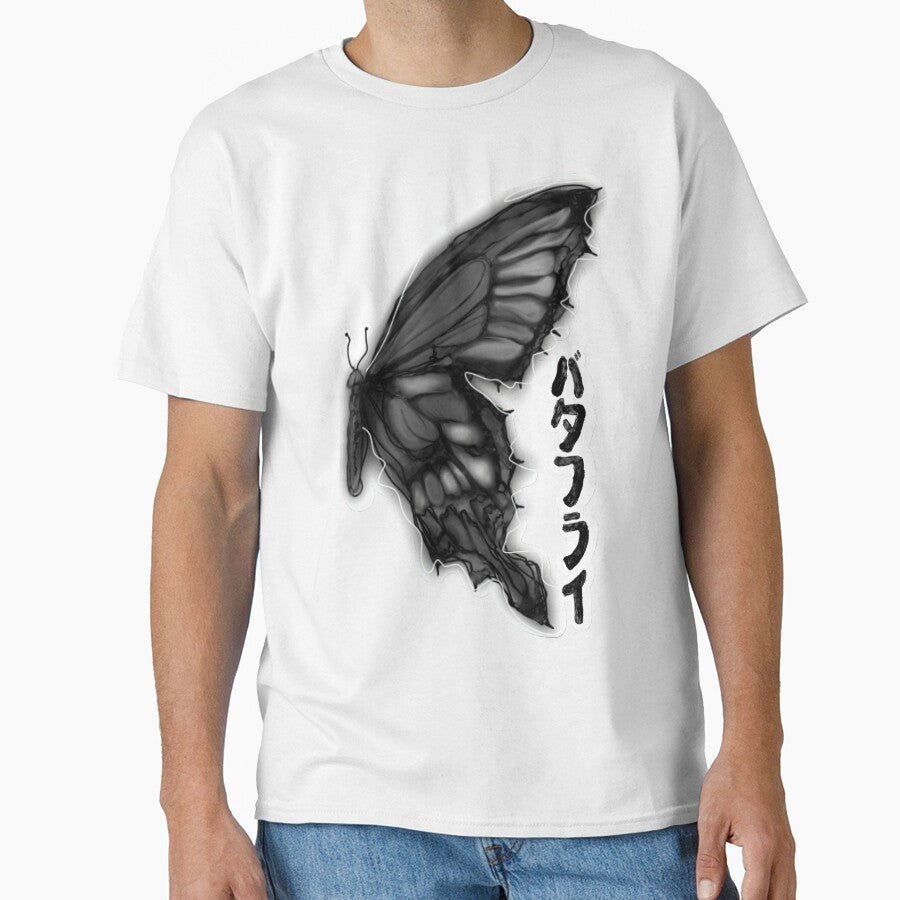 y2k Japanese butterfly by Biskit222 T-Shirts, Hoodie, Sweatshirt | BlankRebels.com (Image 1)