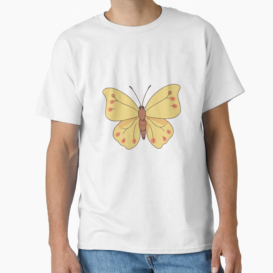 Cute Yellow And Orange Butterfly by Atlantico54 T-Shirts, Hoodie, Sweatshirt | BlankRebels.com (Image 1)