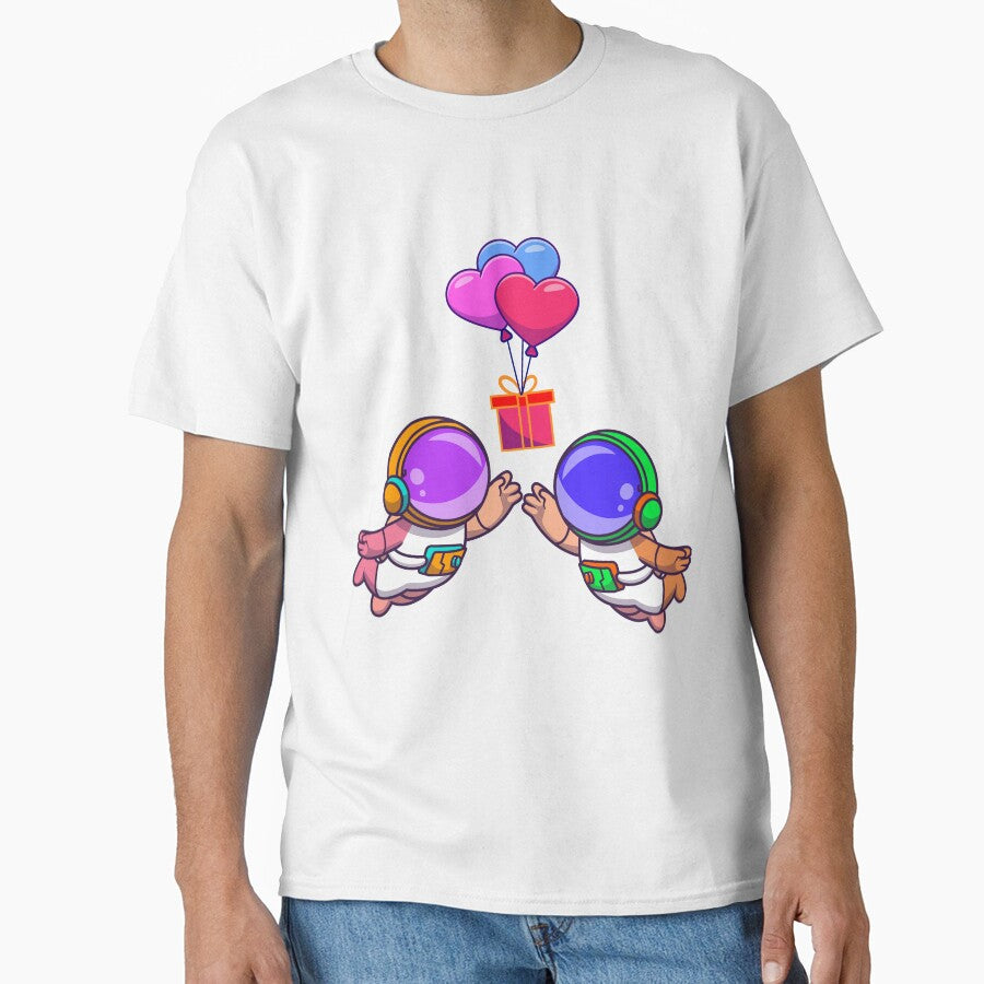 astronaut couple in love by vogowa T-Shirts, Hoodie, Sweatshirt | BlankRebels.com (Image 1)