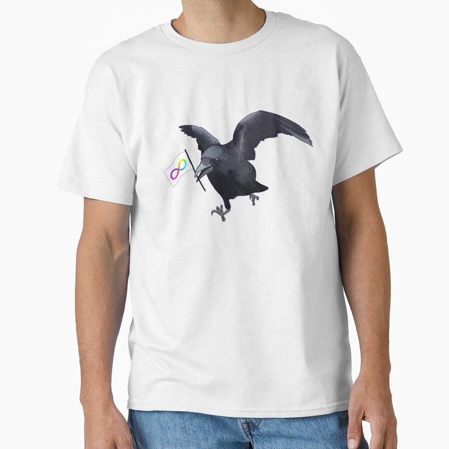 Autism Pride Crow Friend by Josie Richey T-Shirts, Hoodie, Sweatshirt | BlankRebels.com (Image 1)