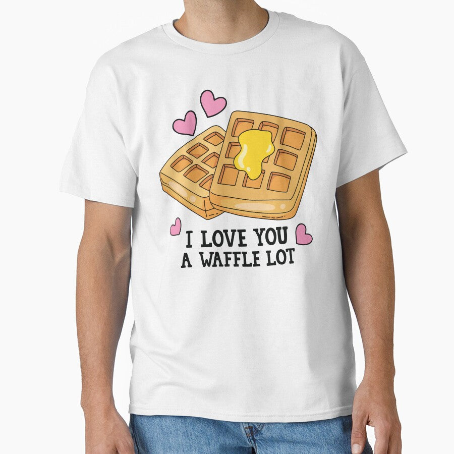 I Love You A Waffle Lot by kjanedesigns T-Shirts, Hoodie, Sweatshirt | BlankRebels.com (Image 1)