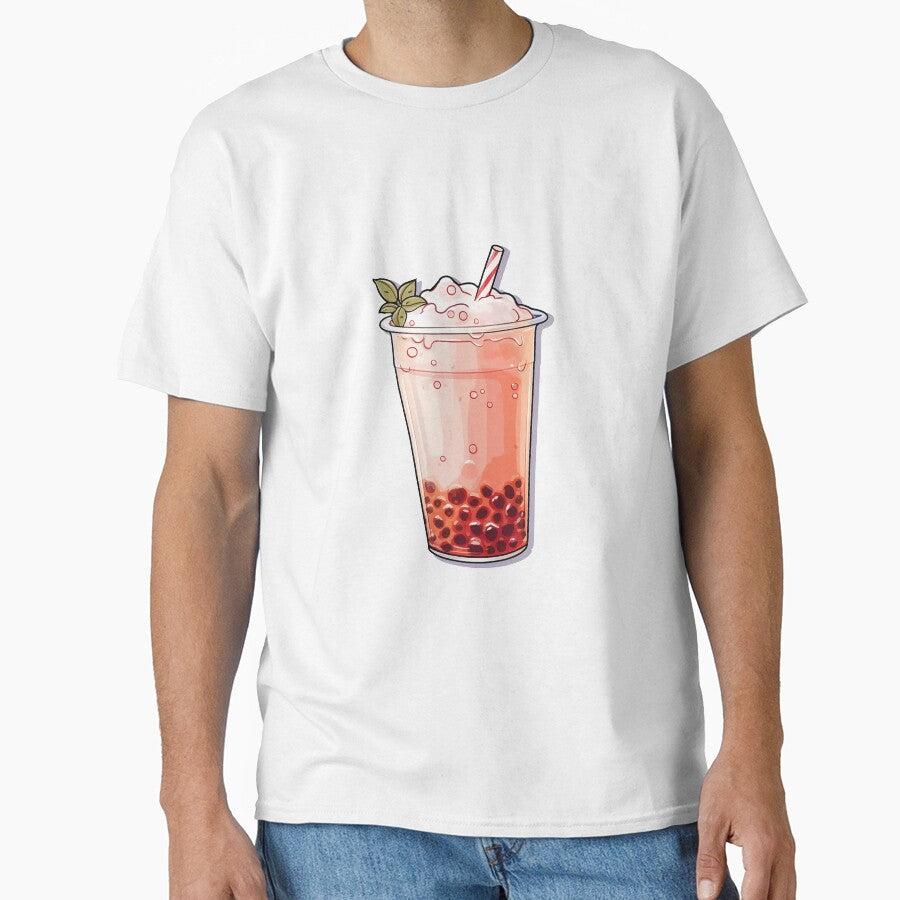 Raspberry Bubble Tea by meganohm T-Shirts, Hoodie, Sweatshirt | BlankRebels.com (Image 1)