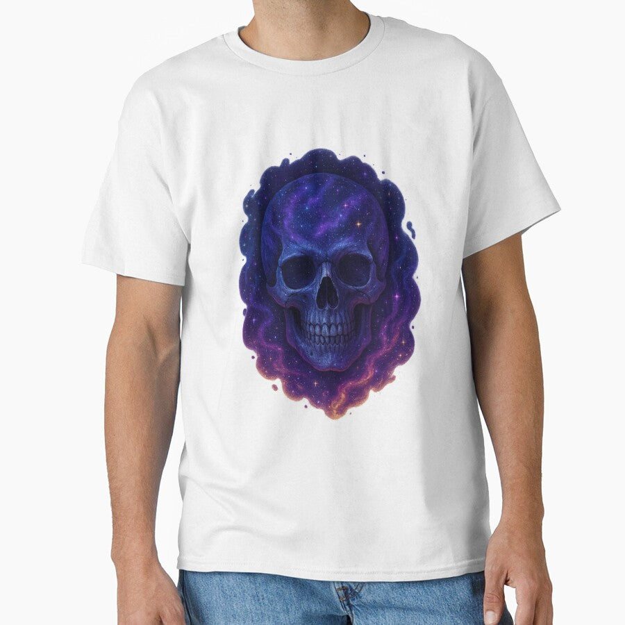 Cosmic Skull Nebula – Stars & Galaxy Glow by SarahsSZN T-Shirts, Hoodie, Sweatshirt | BlankRebels.com (Image 1)