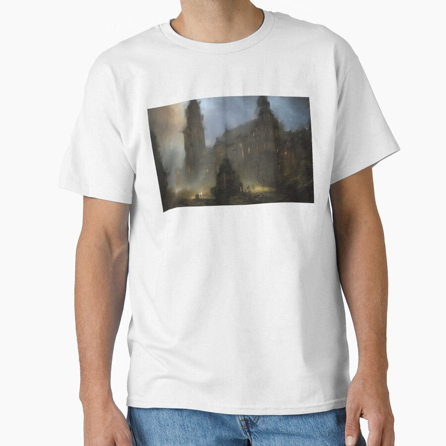 The Old Medieval Town Hall by Adrian I Barnett T-Shirts, Hoodie, Sweatshirt | BlankRebels.com (Image 1)