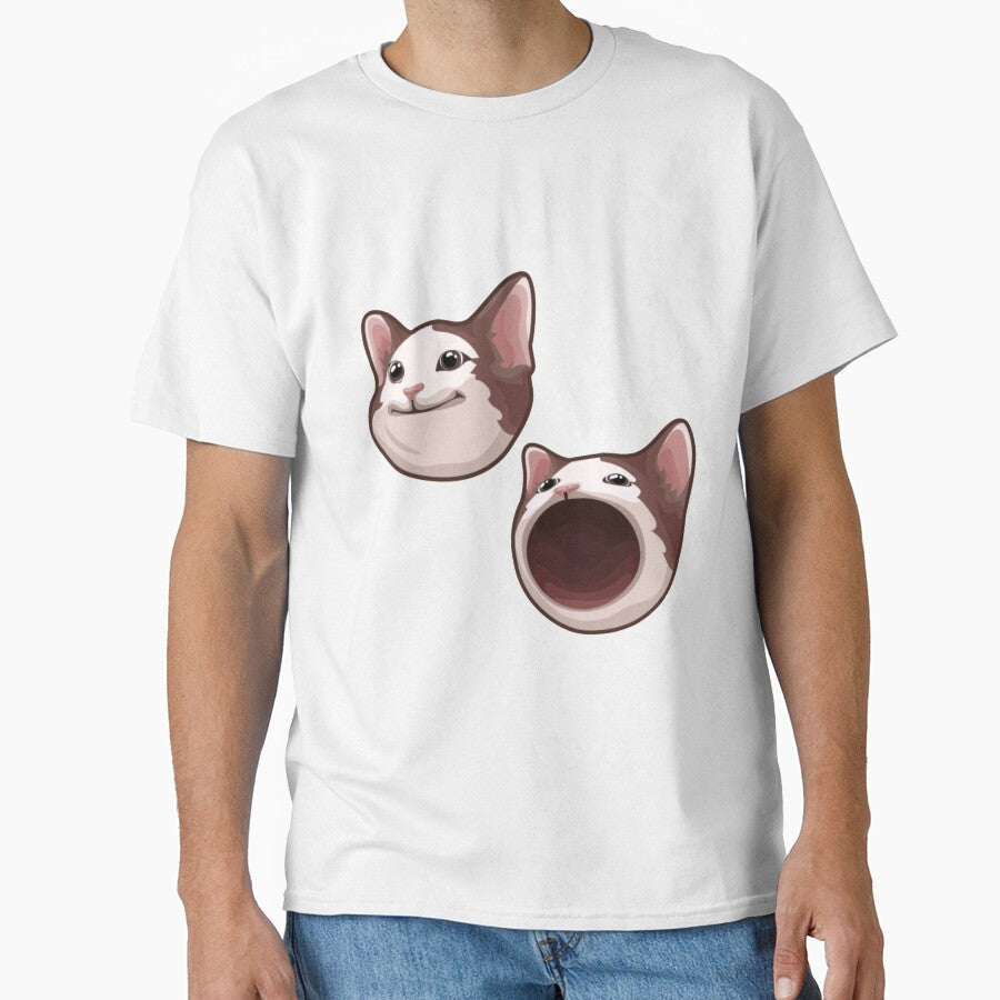 Meme Cat Pop! by spsantosDESIGN T-Shirts, Hoodie, Sweatshirt | BlankRebels.com (Image 1)