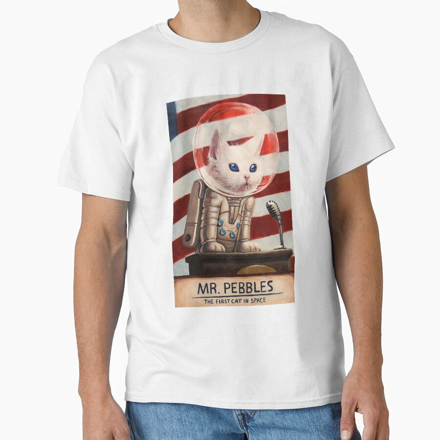 The First Cat In Space by skeierleber4327 T-Shirts, Hoodie, Sweatshirt | BlankRebels.com (Image 1)