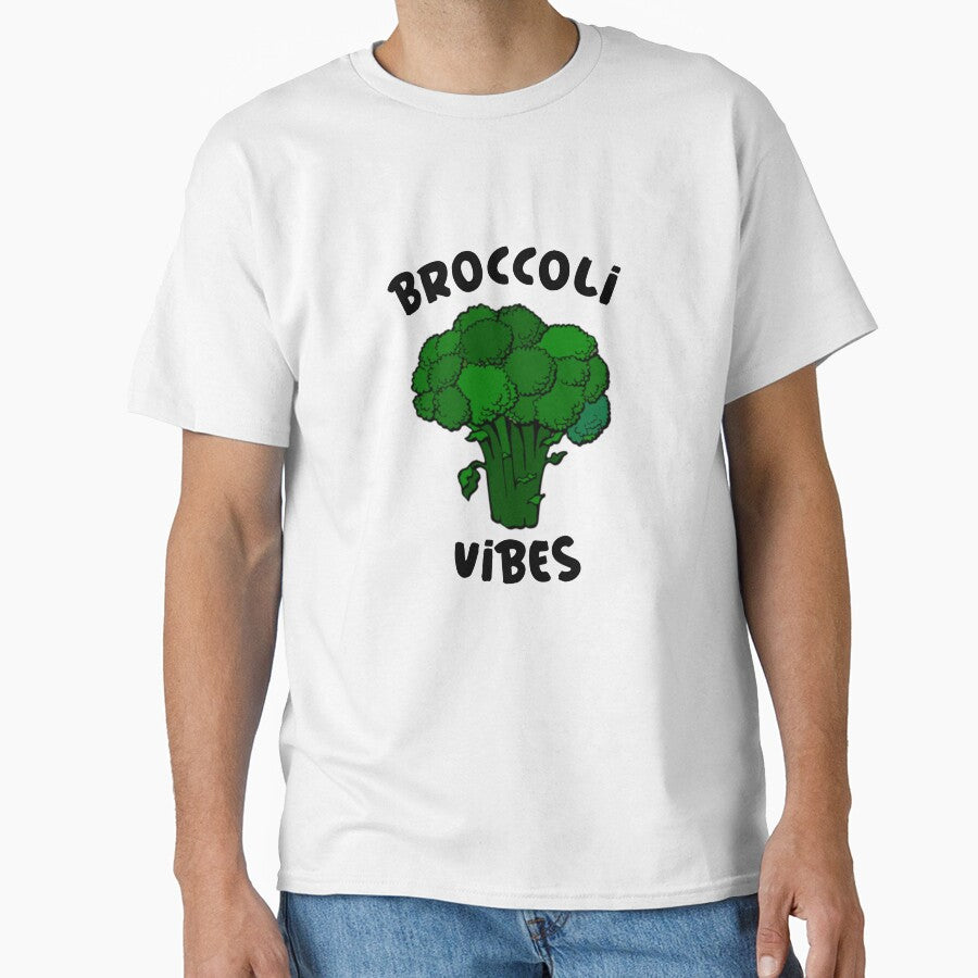 Broccoli Vibes by broccolishirts T-Shirts, Hoodie, Sweatshirt | BlankRebels.com (Image 1)
