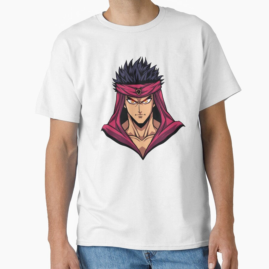 Anime Warrior Logo Minimal Clean Character Design by Animepopstudio