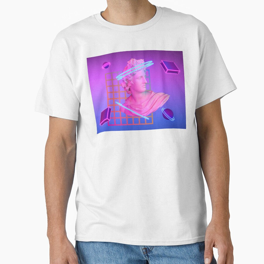 3D Aesthetics with Shapes Vaporwave Style (1) by Peekonet T-Shirts, Hoodie, Sweatshirt | BlankRebels.com (Image 1)