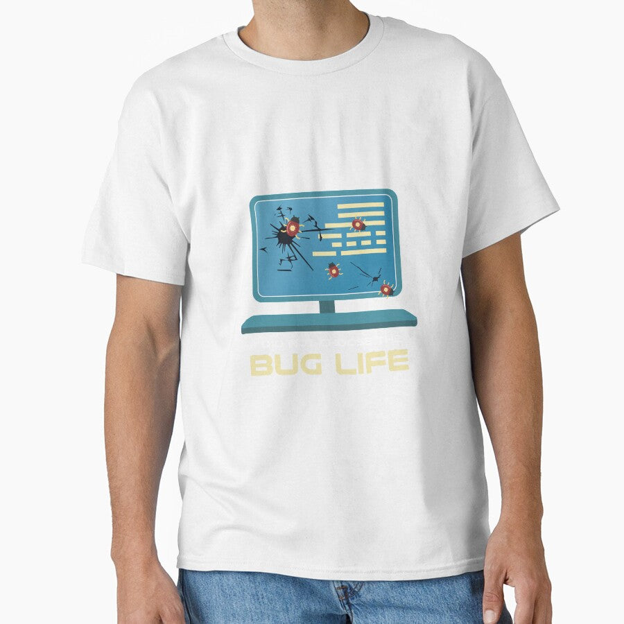 Programmer and Coder Gift I did not choose the Bug Life by Rzelemenz T-Shirts, Hoodie, Sweatshirt | BlankRebels.com (Image 1)