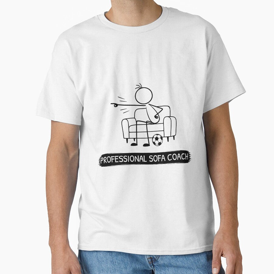 Professional Sofa Coach Football Humour by Pebl-Co