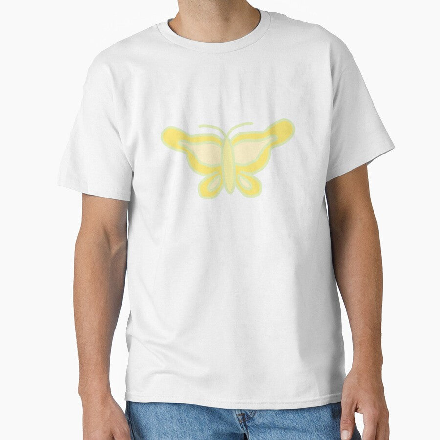 Cute Y2K yellow butterfly sticker by MikaBella08 T-Shirts, Hoodie, Sweatshirt | BlankRebels.com (Image 1)