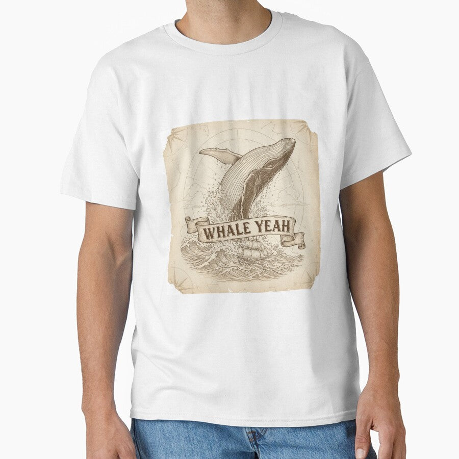 Whale yeah compass background by SweetySugar T-Shirts, Hoodie, Sweatshirt | BlankRebels.com (Image 1)