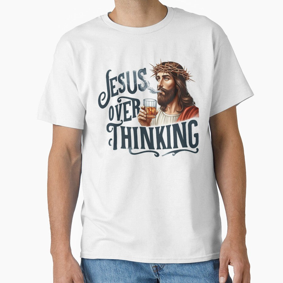 Jesus Overthinking by francous03 T-Shirts, Hoodie, Sweatshirt | BlankRebels.com (Image 1)