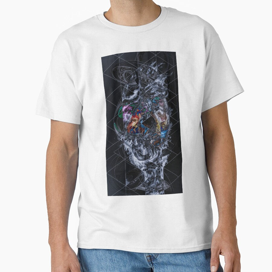 Inner Core Geometry – Dark Abstract Form T-Shirts, Hoodie, Sweatshirt