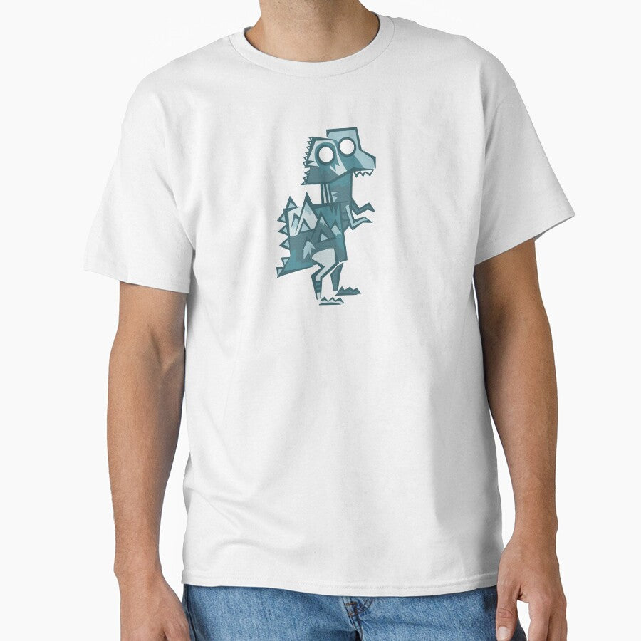 Frosty Mountain Dinosaur by GabiDoodles T-Shirts, Hoodie, Sweatshirt | BlankRebels.com (Image 1)