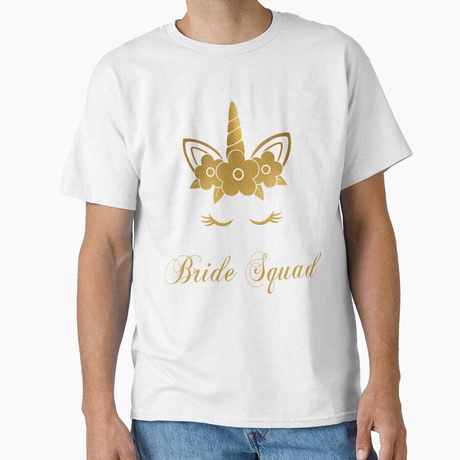 Unicorn Bride Squad Bride Tribe Team Gift Bachelorette Party by Jelisandie T-Shirts, Hoodie, Sweatshirt (Image 1)