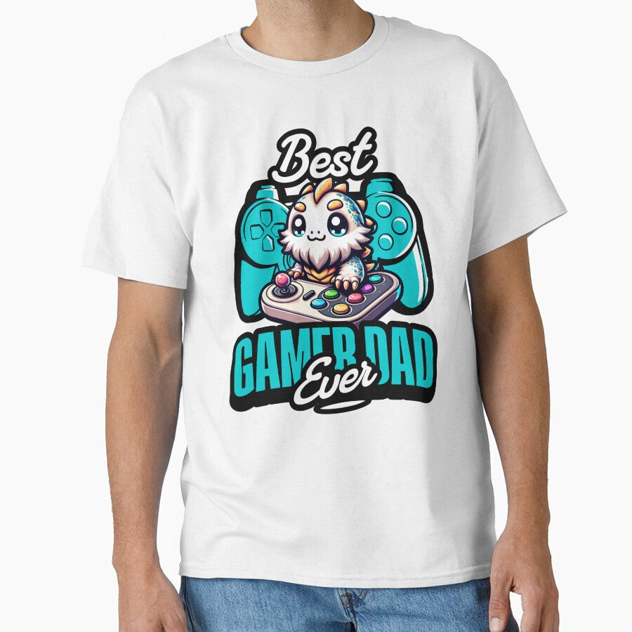 Best Bearded Dragon Gamer Dad by aylastyle T-Shirts, Hoodie, Sweatshirt | BlankRebels.com (Image 1)