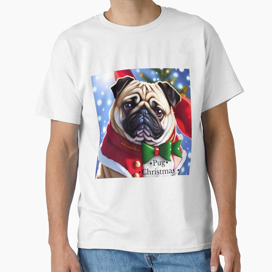 Pug Christmas by DreamistStore T-Shirts, Hoodie, Sweatshirt | BlankRebels.com (Image 1)