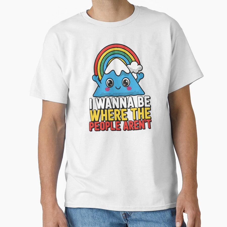 Introvert Mountain "Where The People Aren't" by TshirtsOnline-