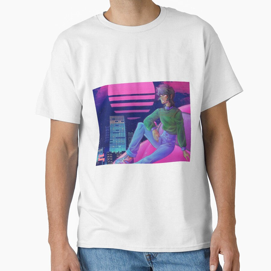 Akira Fudo vaporwave by Masa-Chan T-Shirts, Hoodie, Sweatshirt | BlankRebels.com (Image 1)