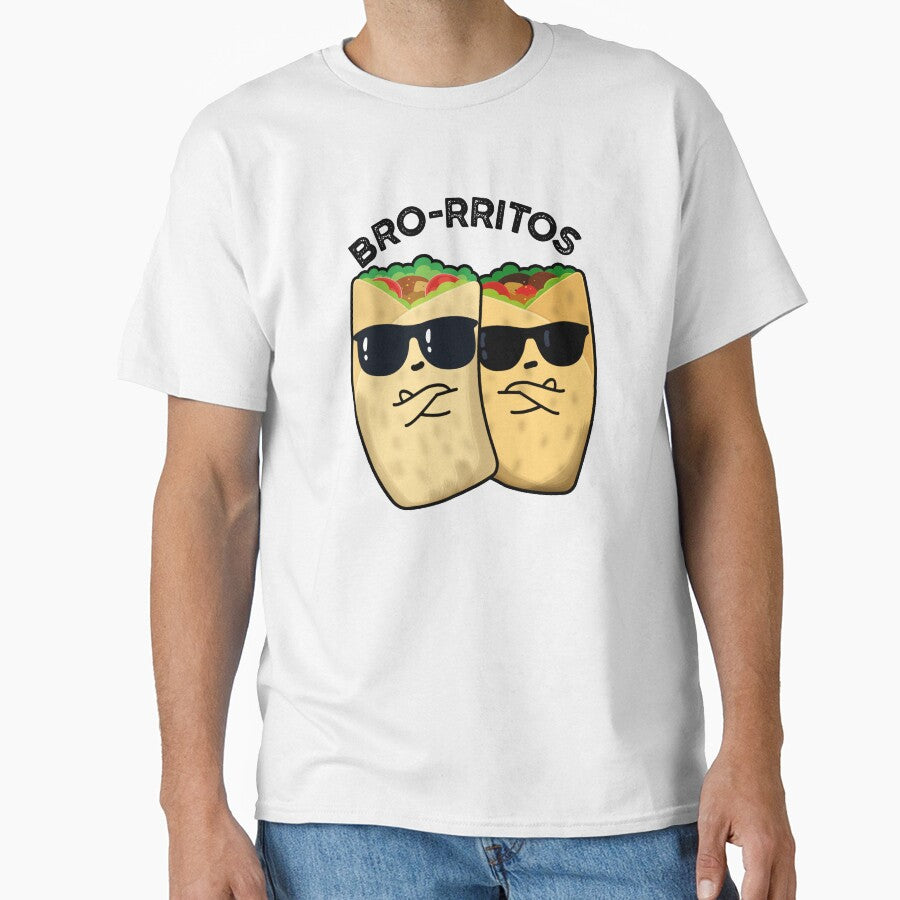 Bro-rritos Funny Burrito Pun by punnybone