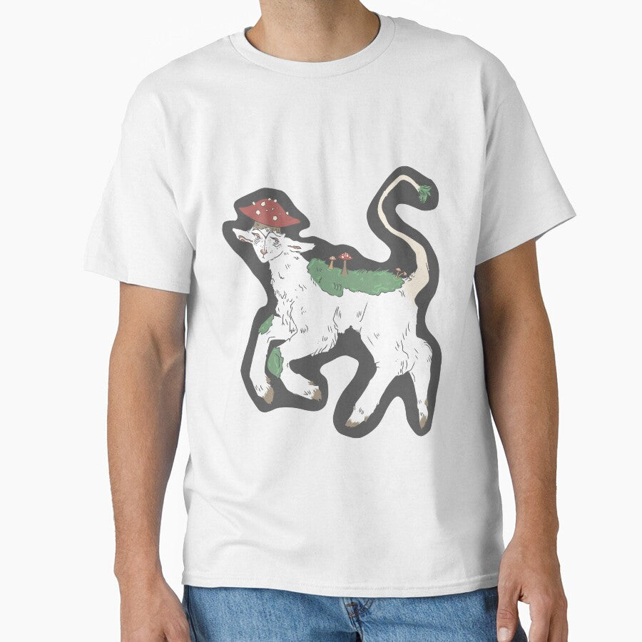 Mushroom Face Goat (Inspired) by Samfire-Designs T-Shirts, Hoodie, Sweatshirt | BlankRebels.com (Image 1)