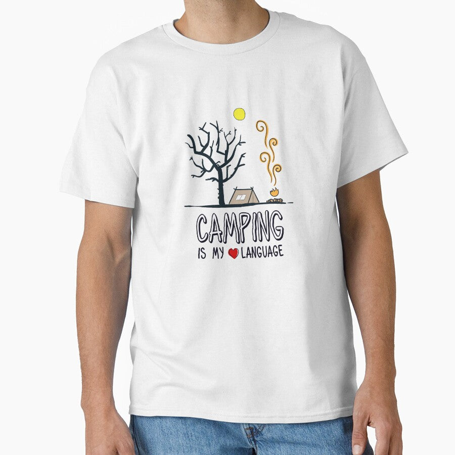 Camping Is My Love Language by ProArtzilla T-Shirts, Hoodie, Sweatshirt | BlankRebels.com (Image 1)