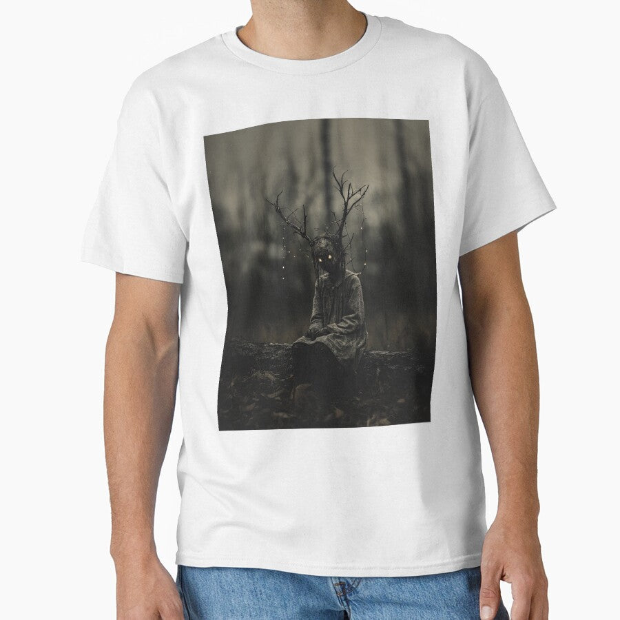 A vessel of sorrow, carved by the forest’s forgotten hymns. by breedmydarkness T-Shirts, Hoodie, Sweatshirt (Image 1)