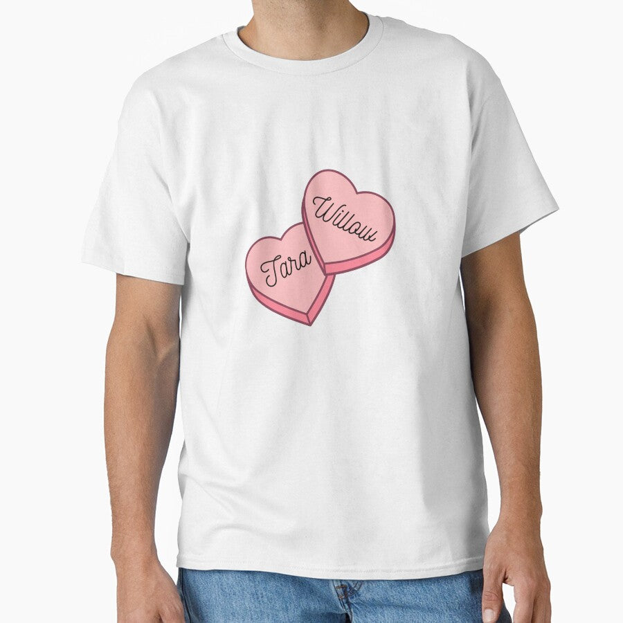 Tara and Willow Buffy The Vampire Hearts by earthtokarly T-Shirts, Hoodie, Sweatshirt | BlankRebels.com (Image 1)
