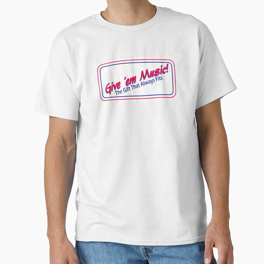 Give 'em Music! by Geckoco T-Shirts, Hoodie, Sweatshirt | BlankRebels.com (Image 1)