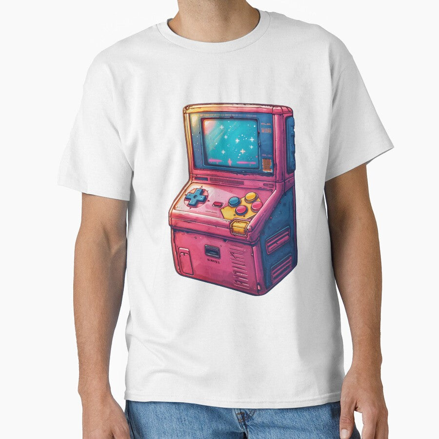 Retro Sci-Fi gaming console by VirtualArtGuy T-Shirts, Hoodie, Sweatshirt | BlankRebels.com (Image 1)