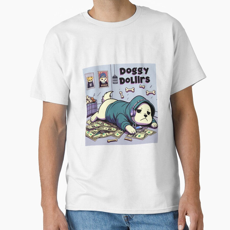 DOGGY DOLLARS can't spell by InspiringWorld T-Shirts, Hoodie, Sweatshirt | BlankRebels.com (Image 1)