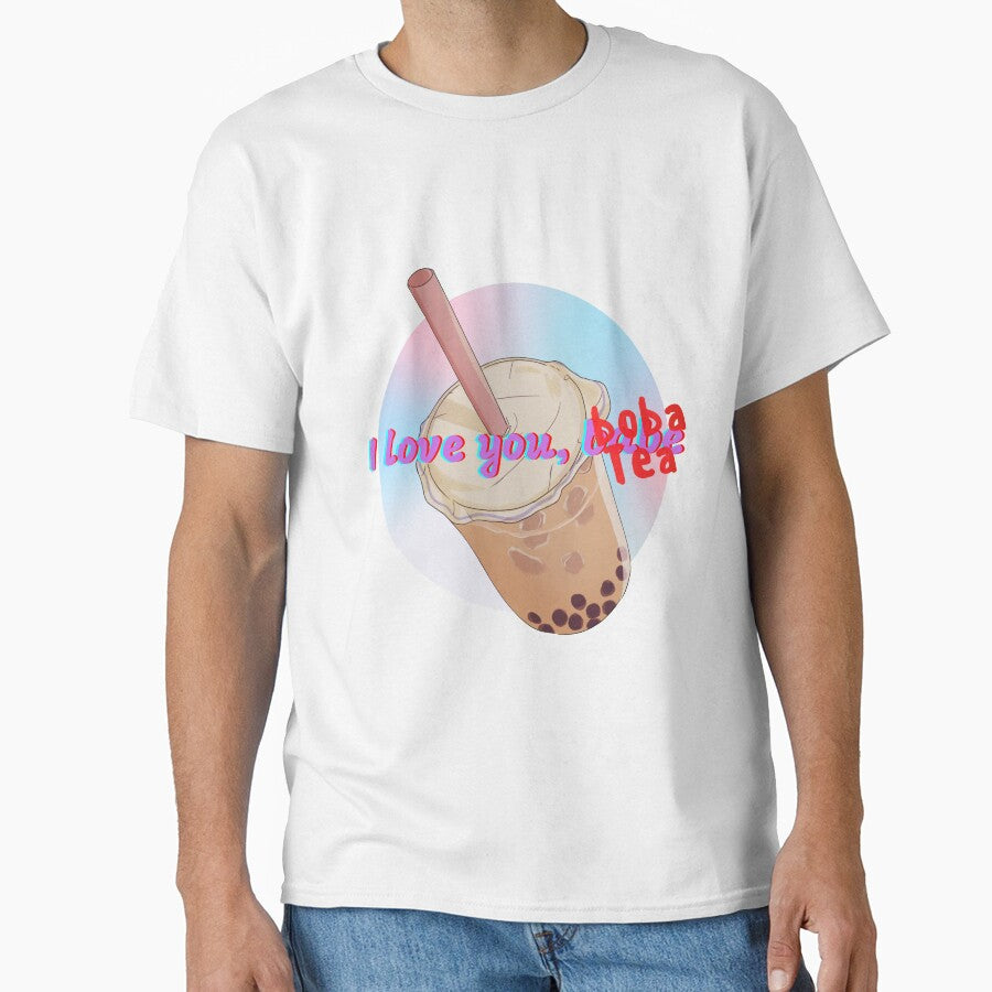 I love you, babe/boba tea aesthetic design by Phiiilo T-Shirts, Hoodie, Sweatshirt | BlankRebels.com (Image 1)