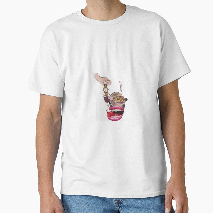 Spaghetti & Time by MonsoonartsbyM T-Shirts, Hoodie, Sweatshirt | BlankRebels.com (Image 1)