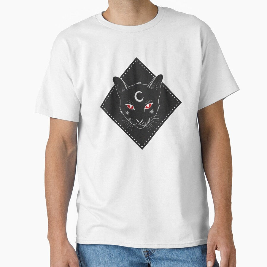 Lucky Black Cat by loiedesigns T-Shirts, Hoodie, Sweatshirt | BlankRebels.com (Image 1)