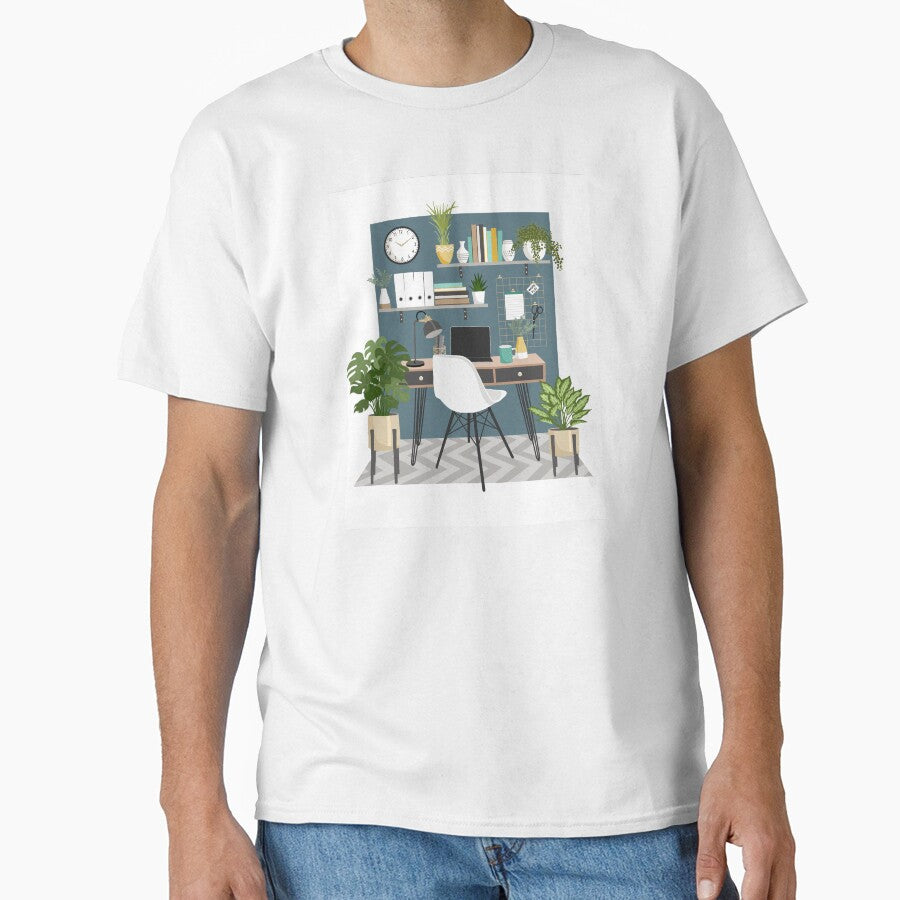 Working from home by Cheekyleopard T-Shirts, Hoodie, Sweatshirt | BlankRebels.com (Image 1)