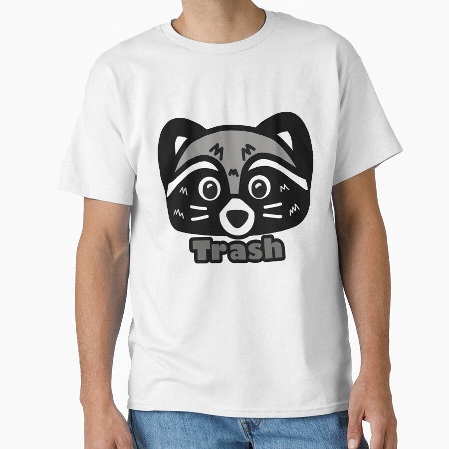 Cute raccoon face trash by KateScribbles T-Shirts, Hoodie, Sweatshirt | BlankRebels.com (Image 1)