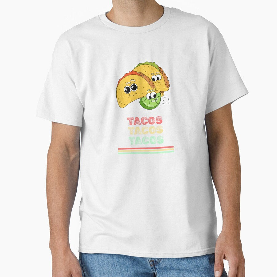 Tacos T-Shirt by DrewsTshirts Hoodie, Sweatshirt | BlankRebels.com (Image 1)